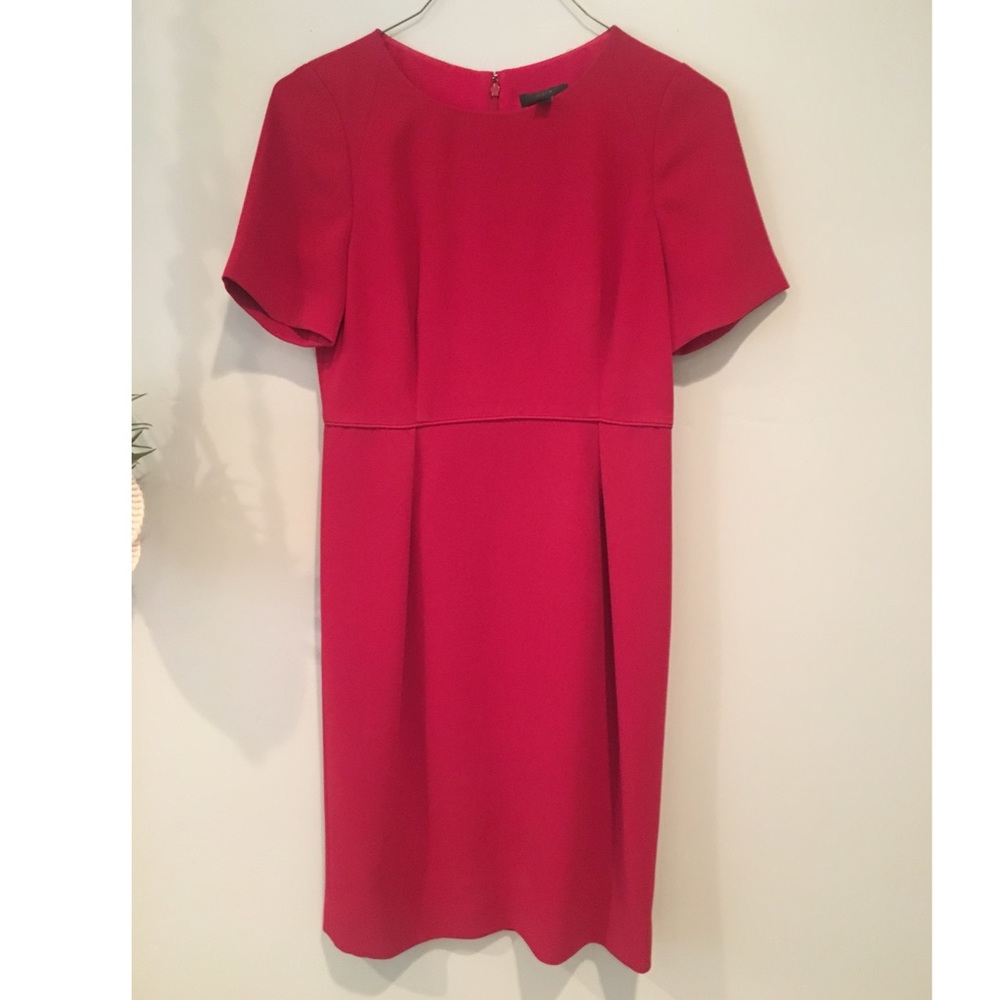 jcrew red dress!